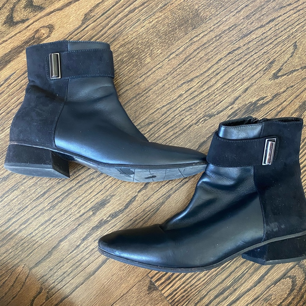 Aquatalia Leather Booties